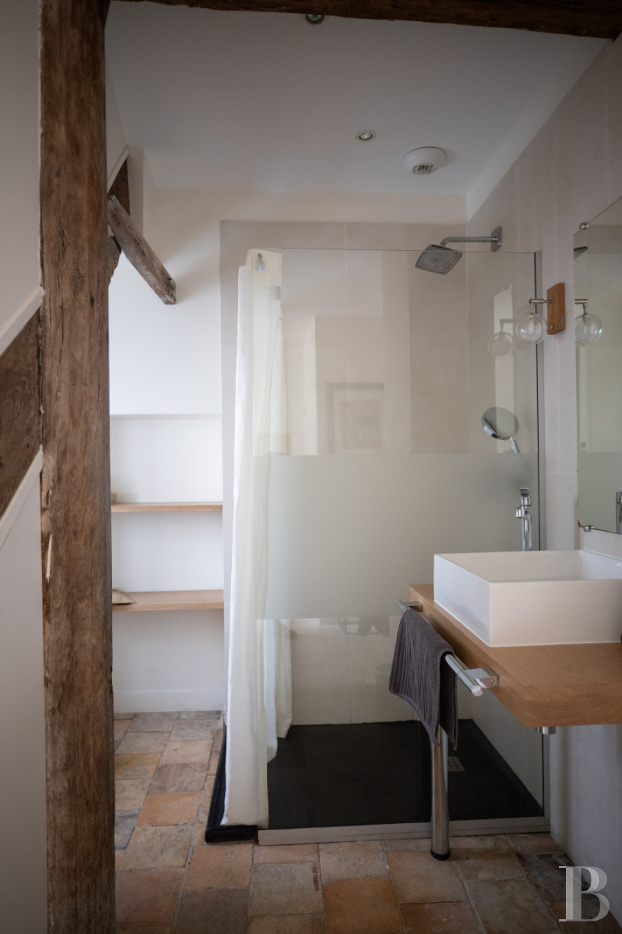 En Indre-et-Loire, sur les hauteurs d’un village, près d’Amboise, un château et son hameau en bordure de forêt - photo  n°38